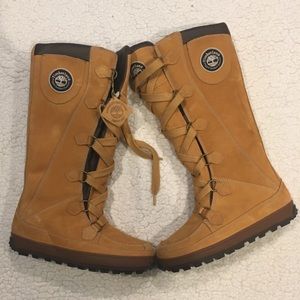Timberland below the knee boot Never worn sz 8.5